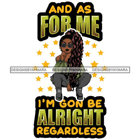 Afro Lola Diva Gangster Quotes .SVG Cutting Files For Silhouette and Cricut and More!