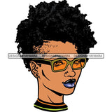 Afro Boss Lady Dope Diva Glamour Hot Sellers Designs .SVG Cutting Files
