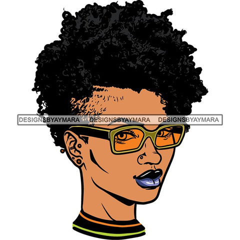 Afro Boss Lady Dope Diva Glamour Hot Sellers Designs .SVG Cutting Files