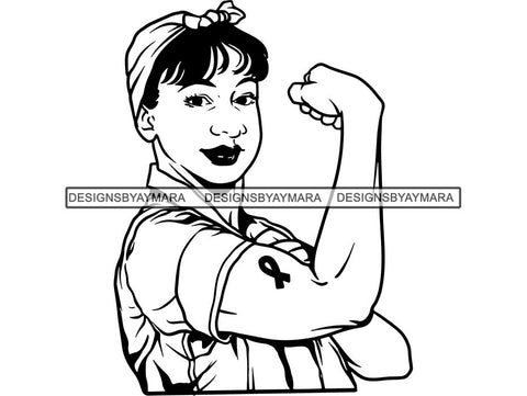 Cancer Awareness SVG Cut Files For Silhouette And Cricut