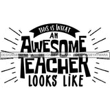 Back to School Cute Quotes .SVG Cut Files for Silhouette and Cutting