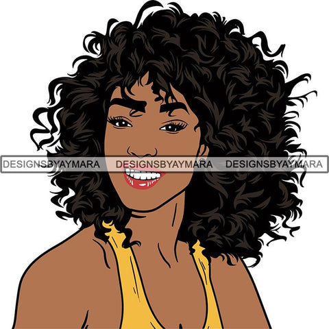 Afro Woman Goddess Diva Melanin Love Sensual .SVG Cut Files For Silhouette and Cricut and More!