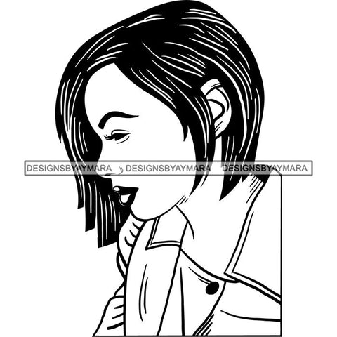 Afro Lady Black Goddess Melanin Dark Latina Morena SVG Files For Cutting and More!