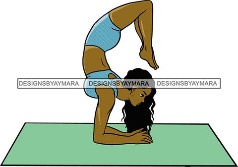 Woman Doing Yoga Meditation Wellness Meditate Relax Inhale Exhale Pose Position .SVG Cutting Files For Silhouette Cricut and More!