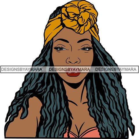 Afro Independent Successful Woman SVG Cutting Files For Silhouette Cricut and More