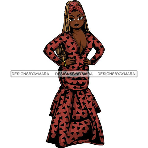 Afro Lola Boss Fashion Diva Glamour .SVG Cutting Files For Silhouette and Cricut and More!