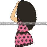 Afro Melanin Popping Dark Latina SVG Cutting Files For Silhouette Cricut and More