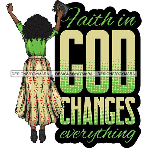 Afro Lola Praying Begging Asking God Lord Faith Strength Quotes .SVG Vector Clipart Cutting Files For Silhouette Cricut and More!