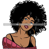 Afro Boss Lady Dope Diva Glamour Hot Sellers Designs .SVG Cutting Files