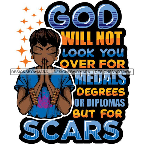 Afro Lola Woman Praying God Lord Prayers Pray Quotes Believe Church .SVG PNG JPG Clipart Vector Cutting Files