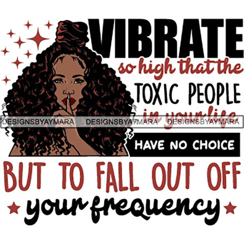 Afro Boss Lady Lord Life Quotes SVG Files For Cutting and More