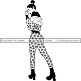 Afro Woman SVG Goddess Dope Diva Melanin .SVG Cut Files For Silhouette and Cricut