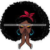 Afro Boss Lady Dope Diva Glamour Hot Sellers Designs .SVG Cutting Files