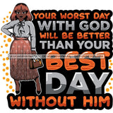Afro Classy Lola Elegance Glamour Church Lady God Lord Dios Quotes .SVG Clipart Vector Cutting Files For Circuit Silhouette Cricut and More!