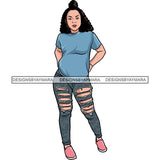 Pretty Woman Summer Fashion Dope Outfits Boss Lady Glamour New Trending .SVG Cut Files