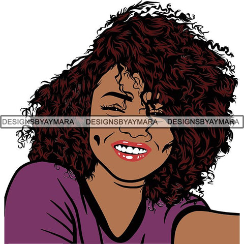 Afro Woman Goddess Diva Melanin Love Sensual .SVG Cut Files For Silhouette and Cricut and More!