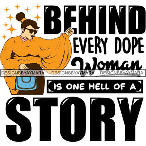 Afro Boss Lady Lord Life Quotes SVG Files For Cutting and More