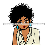 Afro Cute Lady Sassy Classy Melanin Sisi .SVG Cutting Files