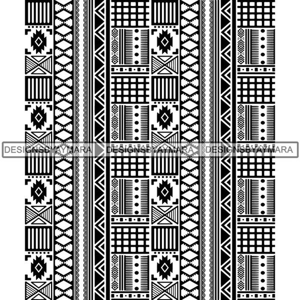 Kente African Pattern African American Culture SVG Cutting Files For Cricut and Silhouette