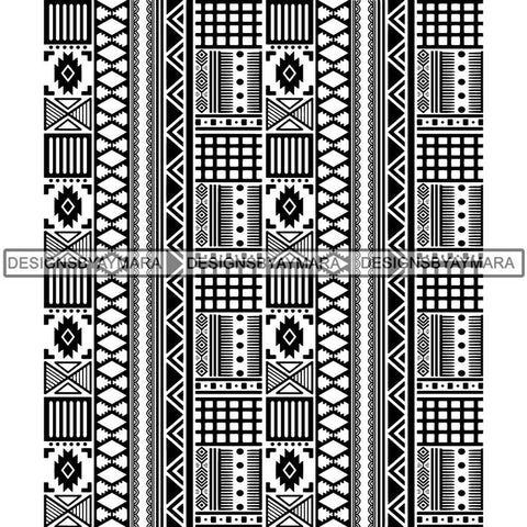 Kente African Pattern African American Culture SVG Cutting Files For Cricut and Silhouette