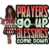 Afro Lola Classy God Lord Faith Prayers Quotes .SVG Clipart Cutting Files For Silhouette and Cricut and More!