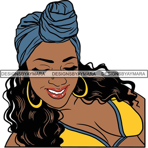 Afro Melanin Popping Nubian Queen SVG Cutting Files For Silhouette Cricut and More