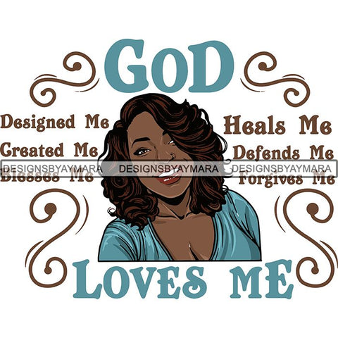 Afro Independent Successful Woman SVG Cutting Files For Silhouette Cricut and More