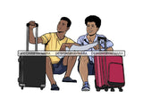 Man Getaway Trip Friends PNG File For Print Not For Cutting
