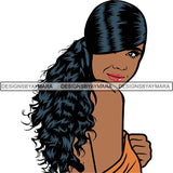 Afro Woman Goddess Diva Melanin Love Sensual .SVG Cut Files For Silhouette and Cricut and More!