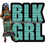 Afro Lola Black History Month Quotes .SVG Clipart Vector Cutting Files For Circuit Silhouette Cricut and More!