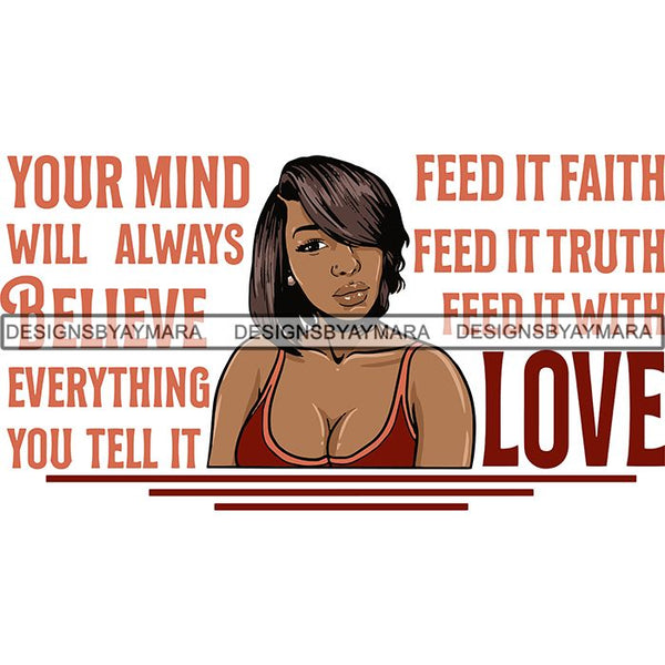 Afro Independent Successful Woman SVG Cutting Files For Silhouette Cricut and More