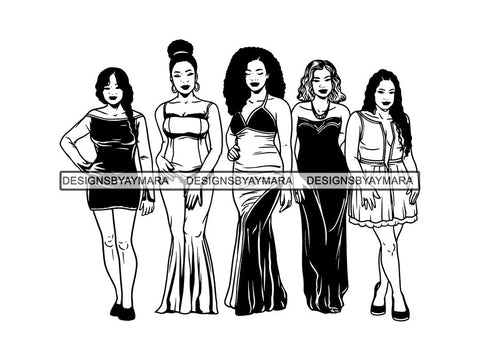Ladies Trip Flight Getaway SVG Cut Files For Silhouette and Cricut