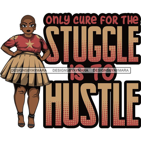 Afro Thick Classy Lola Boss Lady Hustle Quotes .SVG Cutting Files For Silhouette and Cricut and More!