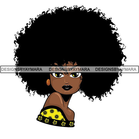 Afro Lola Boss Lady Quotes SVG Cutting Files For Silhouette Cricut and More