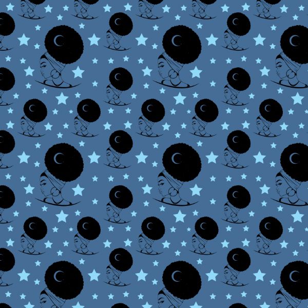 Fashion Lady Seamless Pattern Abstract Decorative Background Vector Designs SVG Files For Cutting and More!