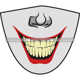 Funny Half Face Cute Designs For Mask Virus Protection SVG Cutting Files