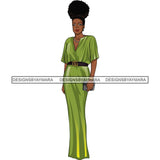Bundle 6 Classy Afro Woman African American Goddess SVG PNG JPG Cutting Files