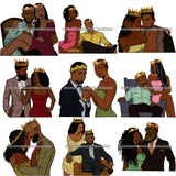 Valentines Day Bundle 50 Designs Romantic Couple Digital Download Art, Digital Tshirt Logo Sublimation Prin, Cricut Clipart Tattoo Artwork Illustration Download