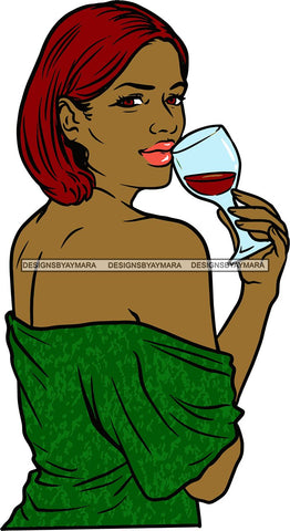 Woman Drinking Wine Relax Chilling Free Stress Feeling Fine Like a Red Wine Alcohol Drinker SVG Cutting Files For Silhouette Cricut and More!