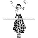 Afro Lola Praying Begging Asking God Lord Faith Strength .SVG Vector Clipart Cutting Files For Silhouette Cricut and More!