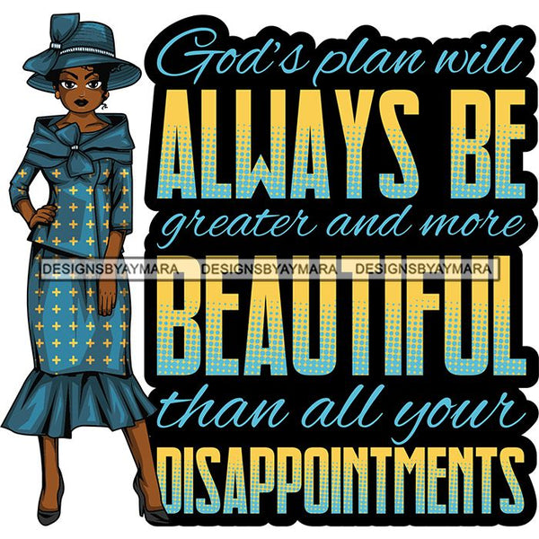 Afro Classy Lola Church Lady God Lord Quotes .SVG Clipart Vector Cutting Files For Circuit Silhouette Cricut and More!
