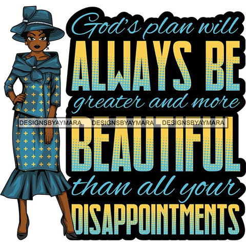 Afro Classy Lola Church Lady God Lord Quotes .SVG Clipart Vector Cutting Files For Circuit Silhouette Cricut and More!