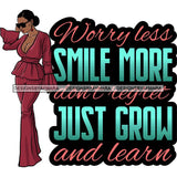 Fashion Woman Melanin Bad Ass Life Quotes .SVG Cutting Files For Silhouette Cricut and More!