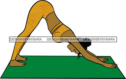 Woman Doing Yoga Meditation Wellness Meditate Relax Inhale Exhale Pose Position .SVG Cutting Files For Silhouette Cricut and More!