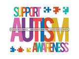 Autism Awareness Quotes PNG File For Print