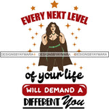 Afro Boss Lady Lord Life Quotes SVG Files For Cutting and More