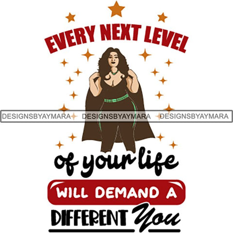 Afro Boss Lady Lord Life Quotes SVG Files For Cutting and More