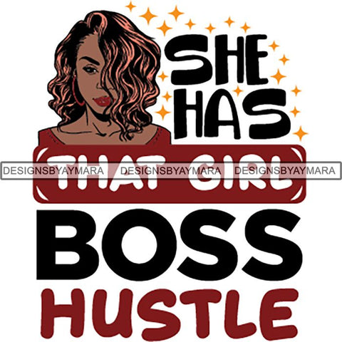 Strong Successful Afro Woman Quotes .SVG Cutting Files For Silhouette Cricut and More