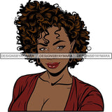 Afro Woman Nubian Melanin Popping Unique Design SVG Cutting Files For Silhouette Cricut and More