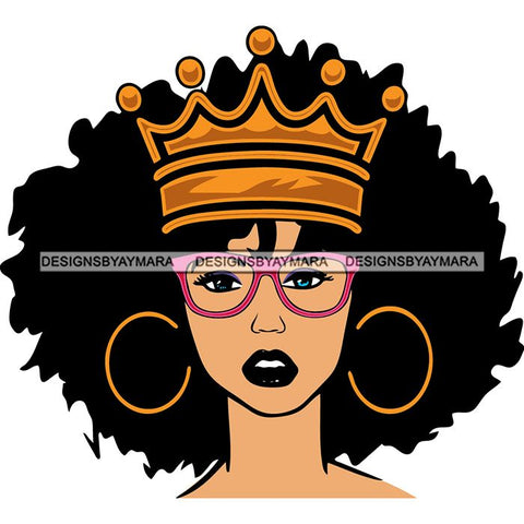 Afro Boss Lady Dope Diva Glamour Hot Sellers Designs .SVG Cutting Files